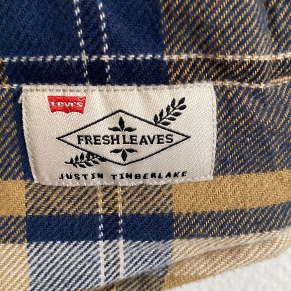 JUSTIN TIMBERLAKE X LEVI’S Plaid Reversible Jacket Size L - Picture 2 of 8